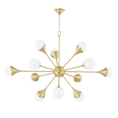 product image of ariana 12 light chandelier by mitzi h375812 agb 1 575