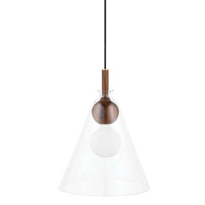 product image for dani 1 light pendant by mitzi h380701b agb 8 60