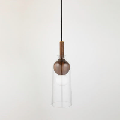product image for dani 1 light pendant by mitzi h380701b agb 7 27