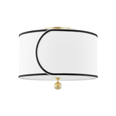 product image for zara 2 light semi flush by mitzi h381602 agb 1 69