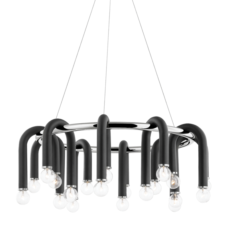 media image for whit 20 light chandelier by mitzi h382820 agb bk 2 272