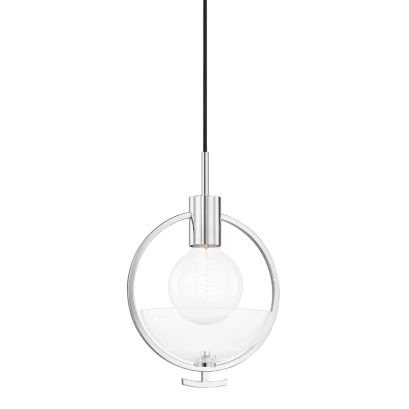 media image for ringo 1 light pendant by mitzi h387701 agb 3 213