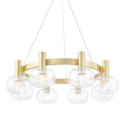 product image for harlow 8 light chandelier by mitzi h403808 agb 1 62