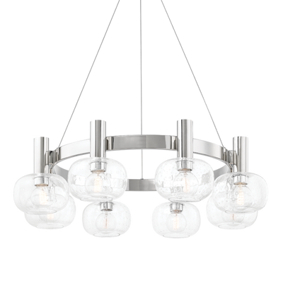 product image for harlow 8 light chandelier by mitzi h403808 agb 2 1