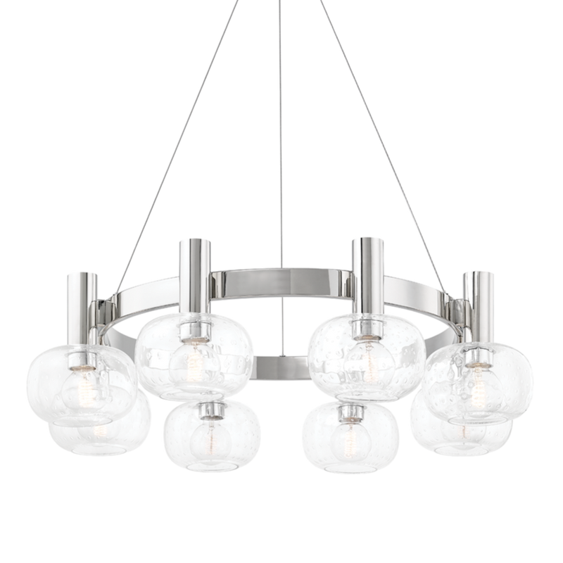 media image for harlow 8 light chandelier by mitzi h403808 agb 2 268