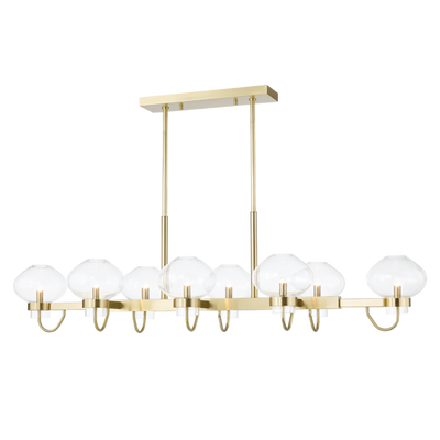 product image for korey 8 light island by mitzi h408908 pn 1 61