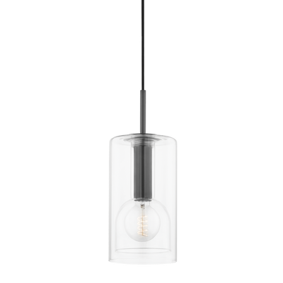 product image for belinda 1 light pendant by mitzi h415701a agb 2 20