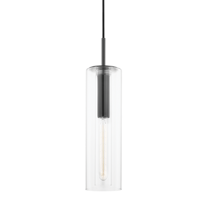 product image for belinda 1 light pendant by mitzi h415701a agb 5 2