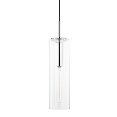 product image for belinda 1 light pendant by mitzi h415701a agb 6 6