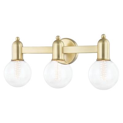 product image for bryce 3 light bath bracket by mitzi h419303 agb 1 2