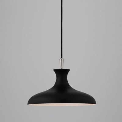 product image for cassidy 1 light small pendant by mitzi h421701s agb wh 6 38