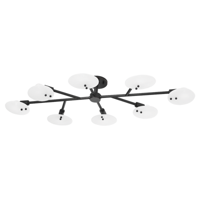 product image for giselle 8 light semi flush by mitzi h428608 agb 2 18