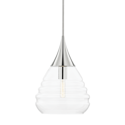 product image for marissa 1 light large pendant by mitzi h431701l agb 3 67