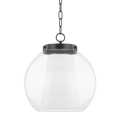 product image for sasha 1 light large pendant by mitzi h457701l agb 2 20