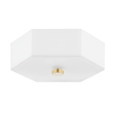 product image for lizzie 2 light flush mount by mitzi h462502 agb pn 1 15