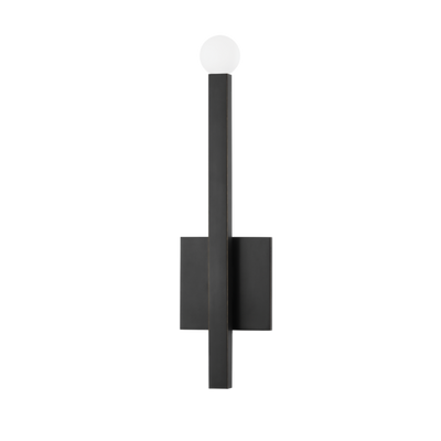 product image for dona 1 light wall sconce by mitzi h463101 agb 2 31