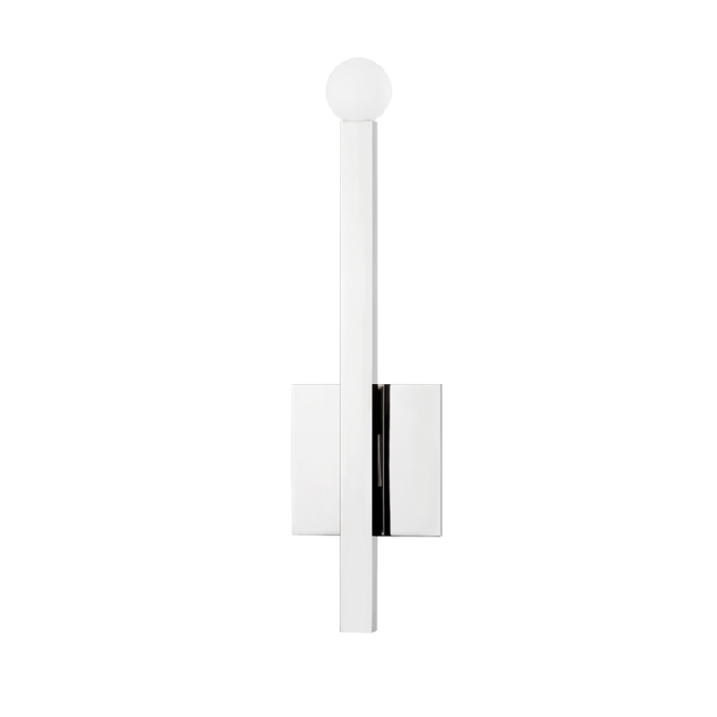 media image for dona 1 light wall sconce by mitzi h463101 agb 3 296