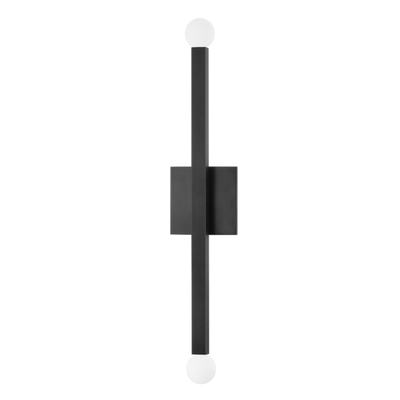 product image for dona 2 light wall sconce by mitzi h463102 agb 4 10