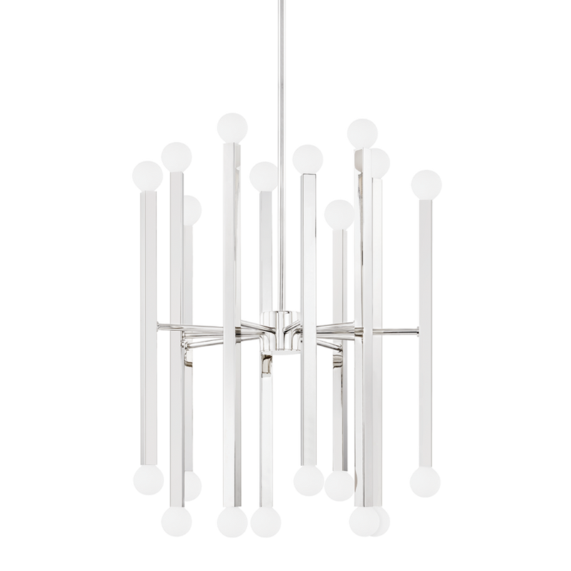 media image for dona 20 light chandelier by mitzi h463820 agb 2 265