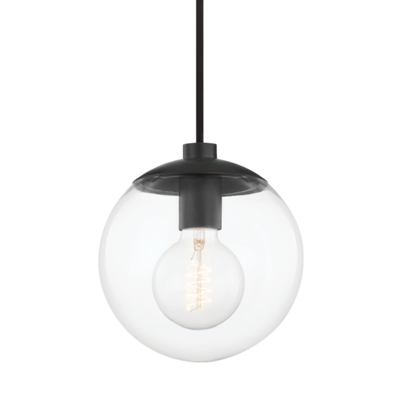media image for meadow 1 light pendant by mitzi h503701 agb 3 230