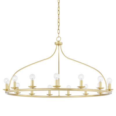 product image of kendra 15 light chandelier by mitzi h511815 agb 1 533