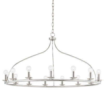 product image for kendra 15 light chandelier by mitzi h511815 agb 3 40