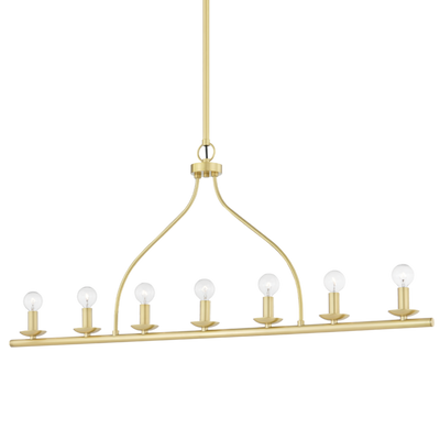 product image for kendra 7 light island light by mitzi h511907 agb 1 91