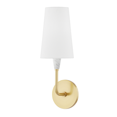 product image for janice 1 light wall sconce by mitzi h521101 agb 1 45