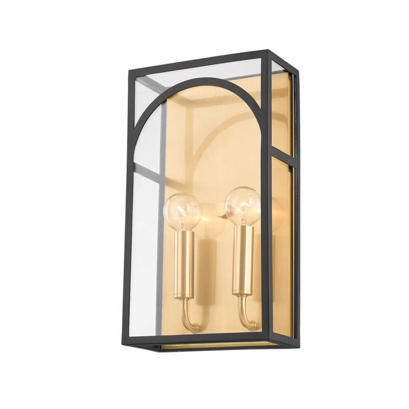 media image for addison 2 light wall sconce by mitzi h642102 agb tbk 1 215