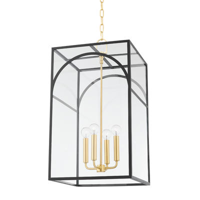 product image for addison 4 light large pendant by mitzi h642704l agb tbk 1 45