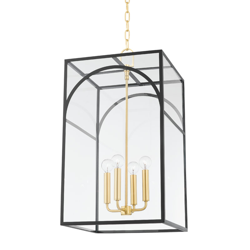 media image for addison 4 light large pendant by mitzi h642704l agb tbk 1 235
