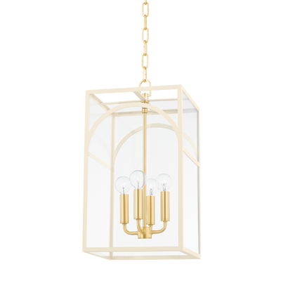 product image for addison 4 light small pendant by mitzi h642704s agb tbk 2 44