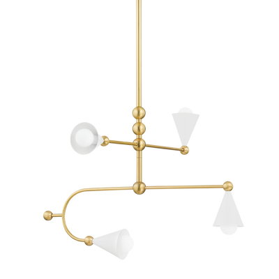 product image of hikari 4 light chandelier by mitzi h681804 agb swh 1 53