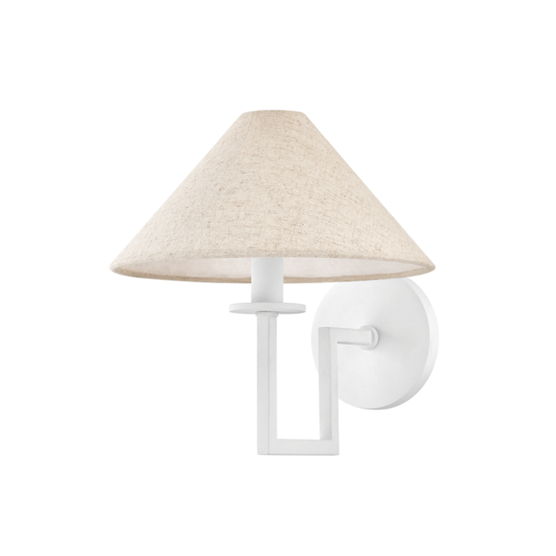 media image for gladwyne light wall sconce by mitzi h760101 twh 1 295