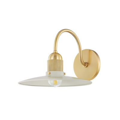 product image for Leanna Wall Sconce By Mitzi H793101 Agb Sbk 2 86