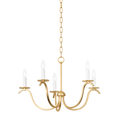 product image of Jaclin 5 Light Chandelier By Mitzi H809805 Gl 1 533