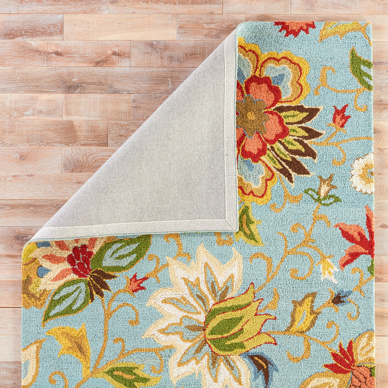media image for zamora floral rug in slate aragon design by jaipur 3 257