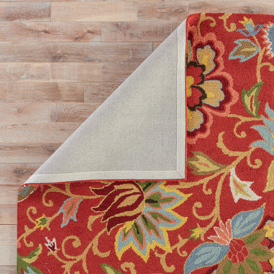 product image for zamora floral rug in bossa nova sulphur design by jaipur 3 73