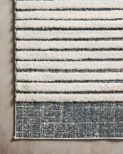 product image for Hagen Rug in White / Ocean by Loloi II 20