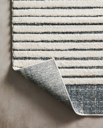 product image for Hagen Rug in White / Ocean by Loloi II 6