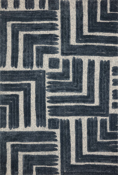 product image for Hagen Rug in Blue / White by Loloi II 63