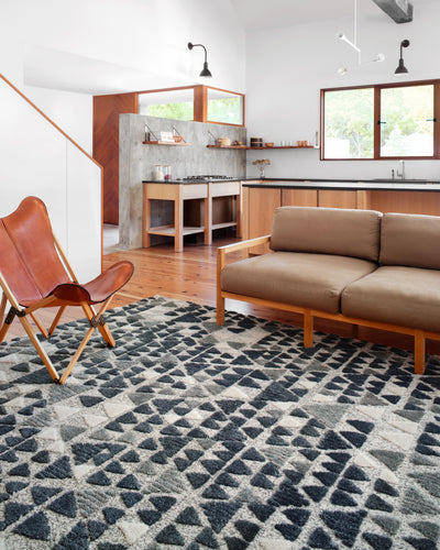 product image for Hagen Rug in Slate / Denim by Loloi II 3