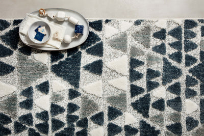 product image for Hagen Rug in Slate / Denim by Loloi II 84