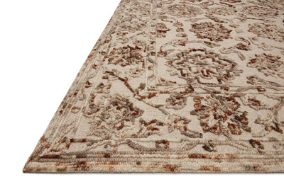 product image for Halle Rug in Taupe / Rust by Loloi II 96