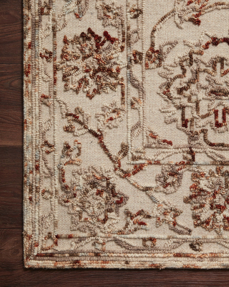 media image for Halle Rug in Taupe / Rust by Loloi II 265