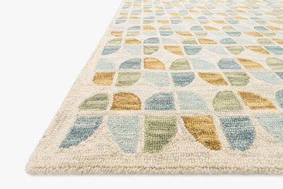 product image for Hallu Rug in Ivory & Sky by Loloi 31