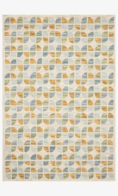 product image for Hallu Rug in Ivory & Sky by Loloi 43