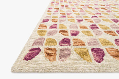 product image for Hallu Rug in Ivory & Sunset by Loloi 7