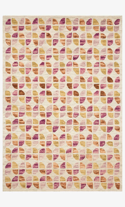 product image for Hallu Rug in Ivory & Sunset by Loloi 10