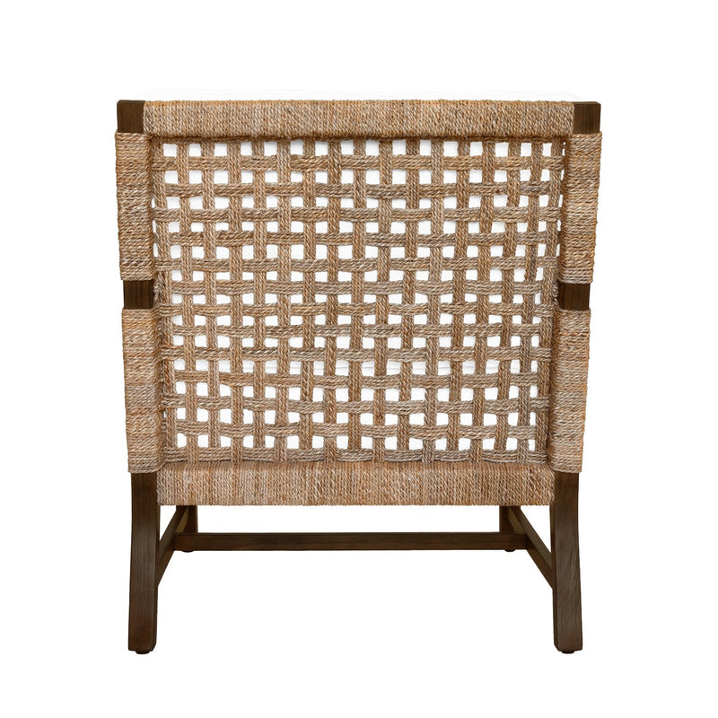 media image for Club Chair With Woven Seagrass Detail By Bd Studio Ii Harmon 4 243